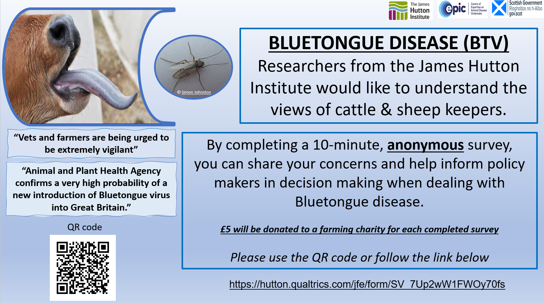 Roundworm Bluetongue Virus BTV Surveys Aberdeen Angus Cattle Society